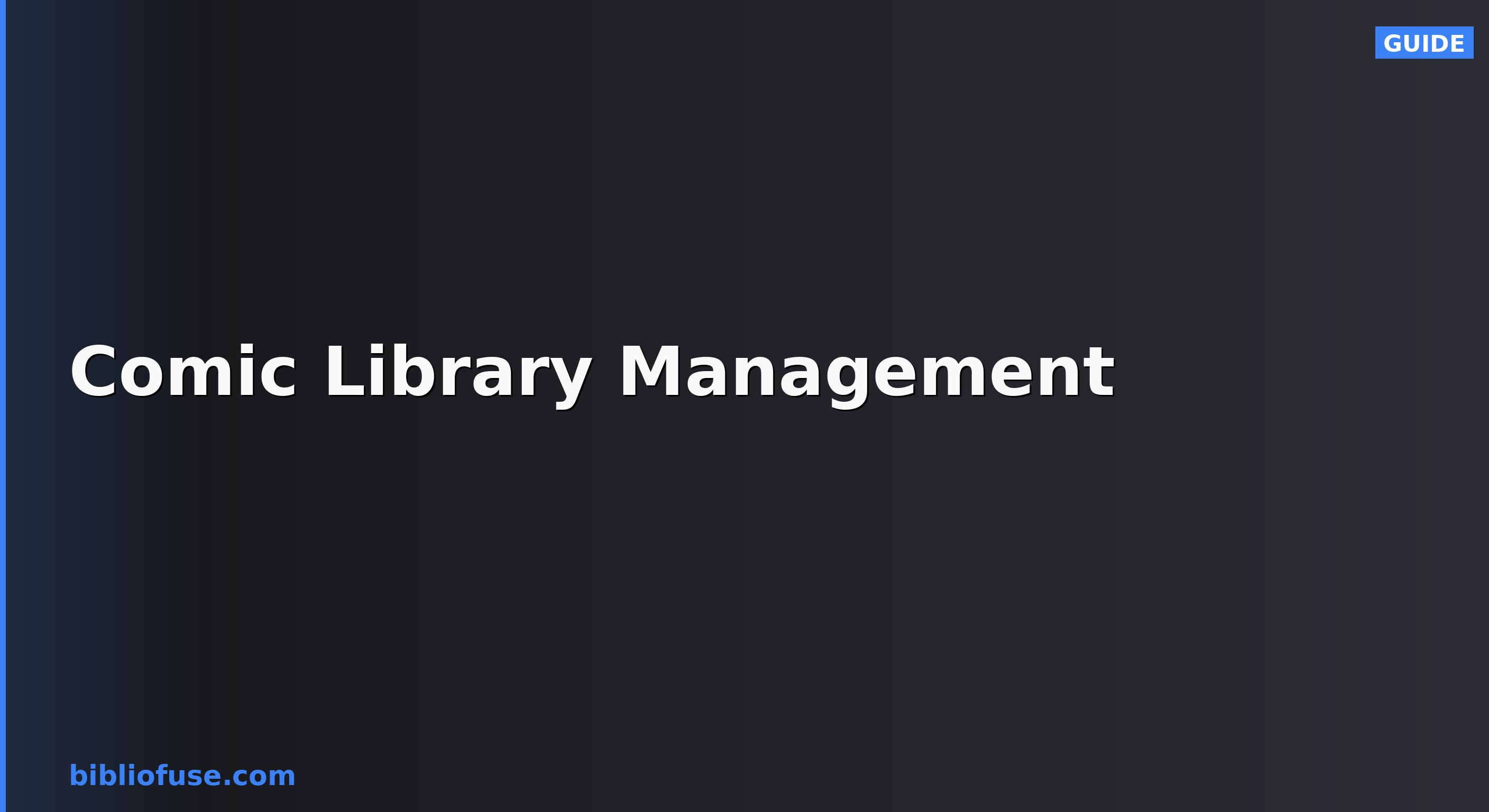 Panduan Urus Perpustakaan Komik Digital